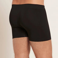 Back of Boody Mens Boxers in Black