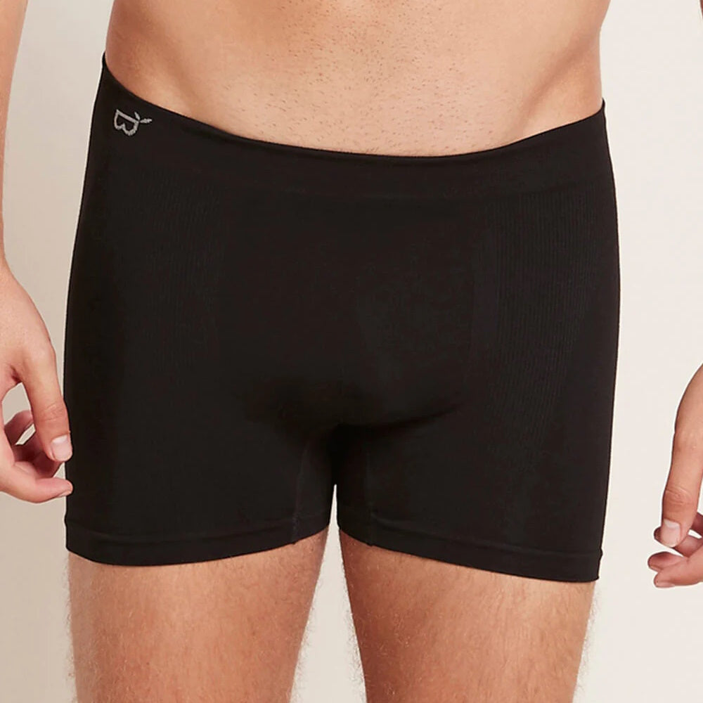 Front of Boody Mens Boxers in Black