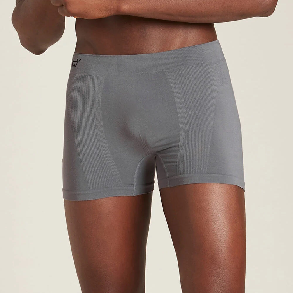 Front of Boody Mens Boxers in Charcoal