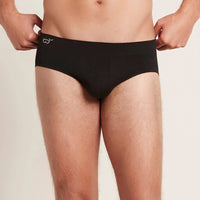Front of Boody Mens Brief in Black
