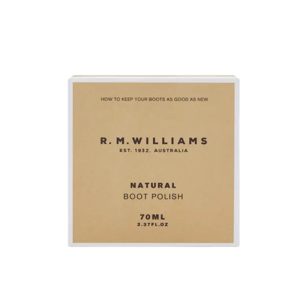 R.M.Williams Stockman Polish 70ml in Natural
