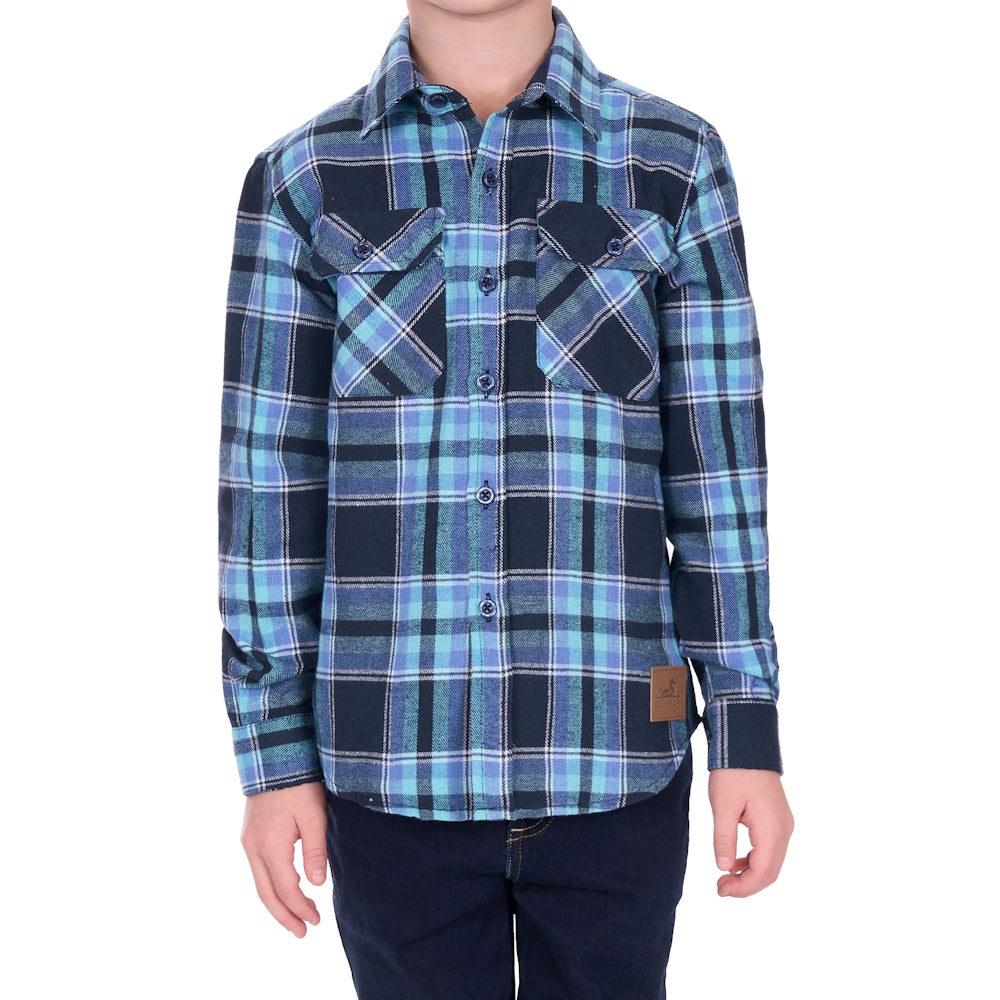 Dux-Bak Kids Camden Thermal Long Sleeve Shirt