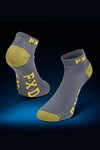 FXD SK-3 Ankle Work Sock Grey/Yellow