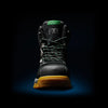 Front of Black FXD WB-1 Men's Nitrolite High Cut Safety Boot