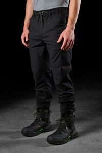 FXD WP-12C Mens Cuffed Elastic Waist Stretch Ripstop Work Pants