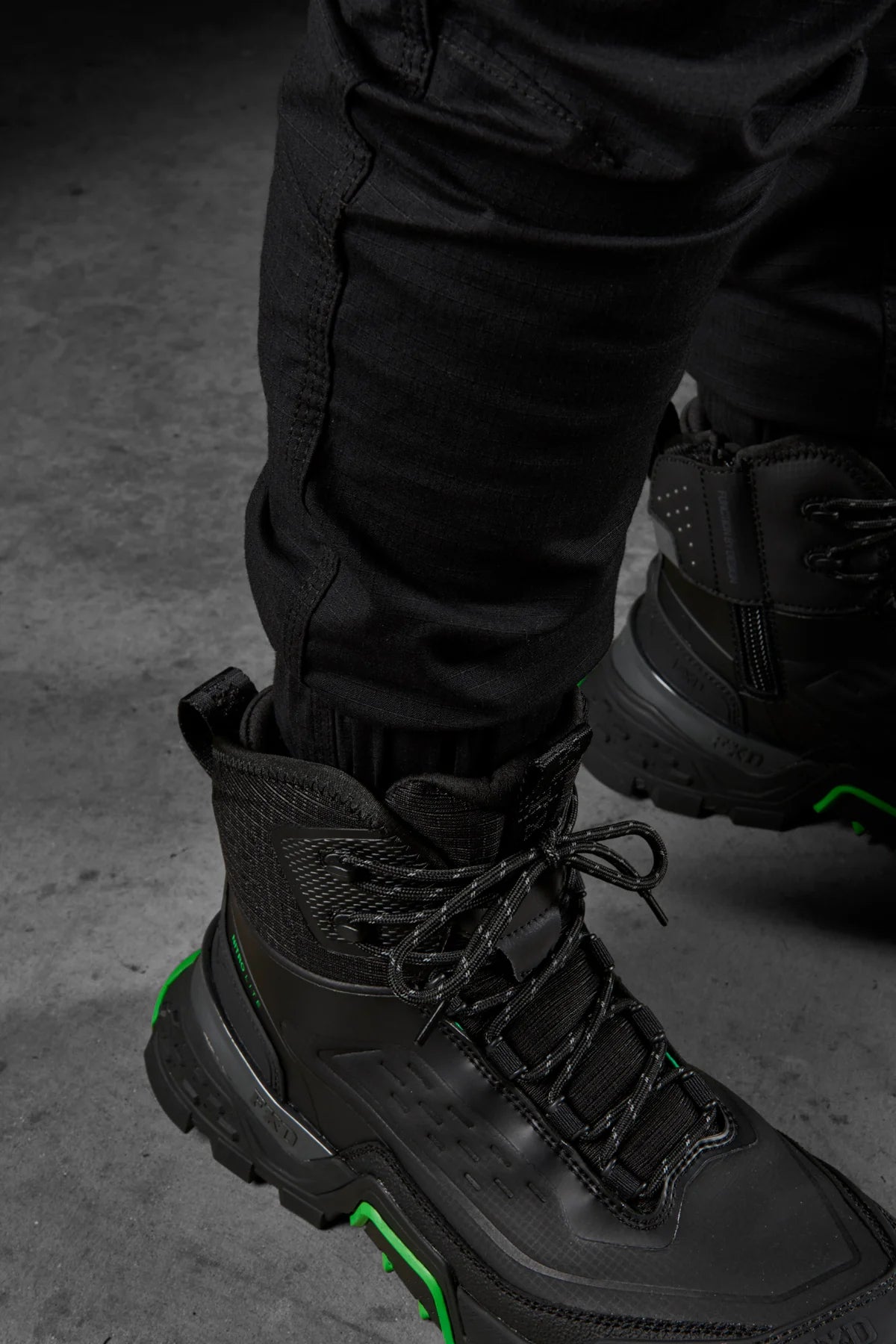 FXD WP-12C Mens Cuffed Elastic Waist Stretch Ripstop Work Pants