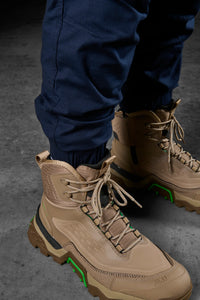 FXD WP-12C Mens Cuffed Elastic Waist Stretch Ripstop Work Pants