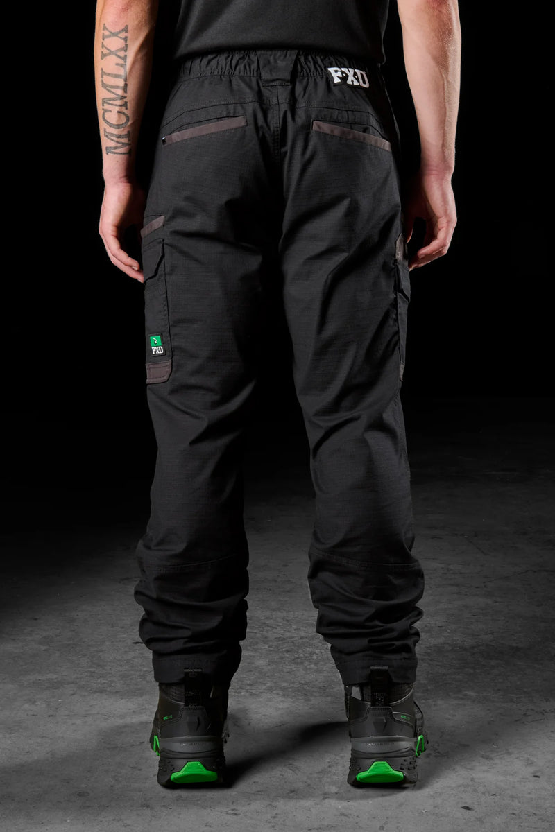 FXD WP-12 Mens Elastic Waist Stretch Ripstop Work Pants