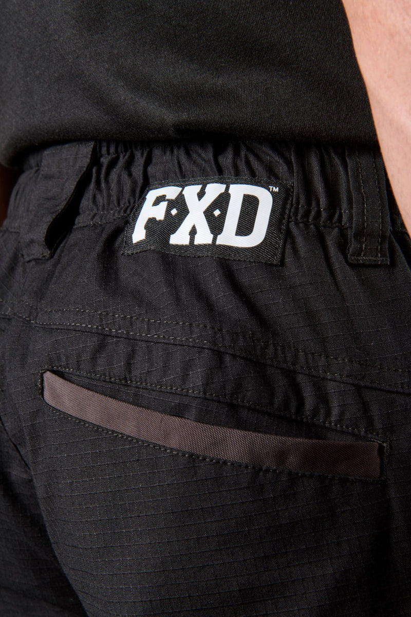 FXD WP-12 Mens Elastic Waist Stretch Ripstop Work Pants