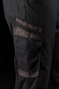 FXD WP-12 Mens Elastic Waist Stretch Ripstop Work Pants