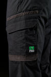 FXD WP-12 Mens Elastic Waist Stretch Ripstop Work Pants