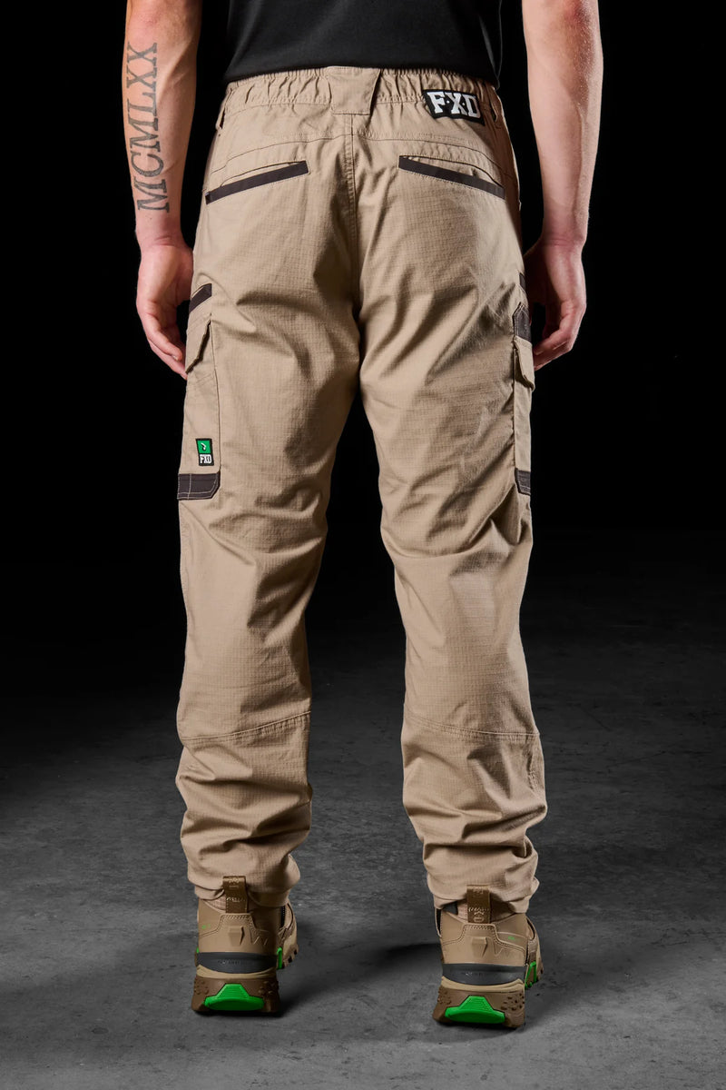 FXD WP-12 Mens Elastic Waist Stretch Ripstop Work Pants