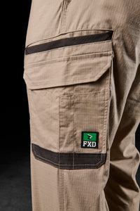 FXD WP-12 Mens Elastic Waist Stretch Ripstop Work Pants