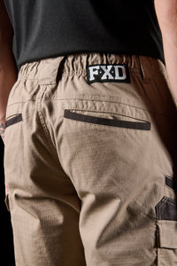 FXD WP-12 Mens Elastic Waist Stretch Ripstop Work Pants