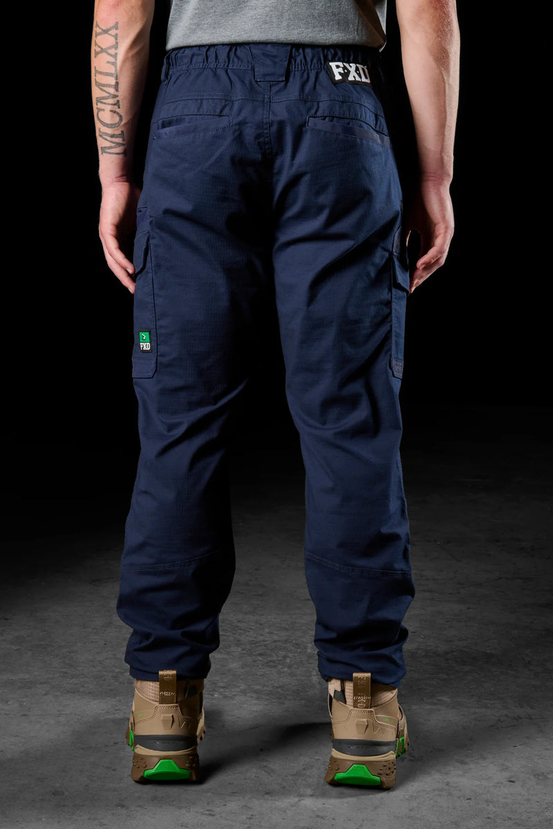FXD WP-12 Mens Elastic Waist Stretch Ripstop Work Pants