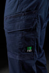 FXD WP-12 Mens Elastic Waist Stretch Ripstop Work Pants