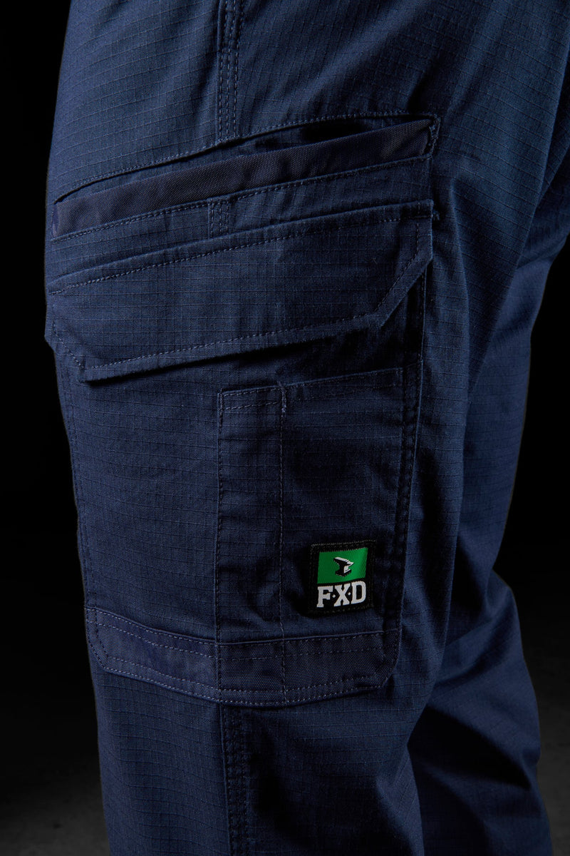FXD WP-12 Mens Elastic Waist Stretch Ripstop Work Pants