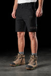 Model wearing Black FXD WS-3 Men's Stretch Work Shorts