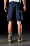 Back of Navy FXD WS-3 Men's Stretch Work Shorts