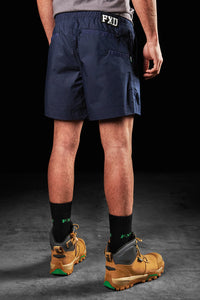 Back of Navy FXD WS-4 Men's Repreve Stretch Ripstop Work Shorts