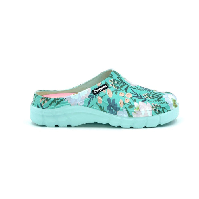 Clogees Womens Garden Clog in Pastel Blue