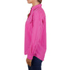 Hard Slog Womens Kelly Half Placket Long Sleeve Shirt