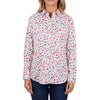 Hard Slog Womens Pearl Half Placket Long Sleeve Shirt