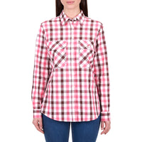 Hard Slog Womens Rachel Full Placket Long Sleeve Shirt