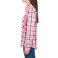 Hard Slog Womens Rachel Full Placket Long Sleeve Shirt