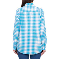 Hard Slog Womens Fay Full Placket Long Sleeve Shirt