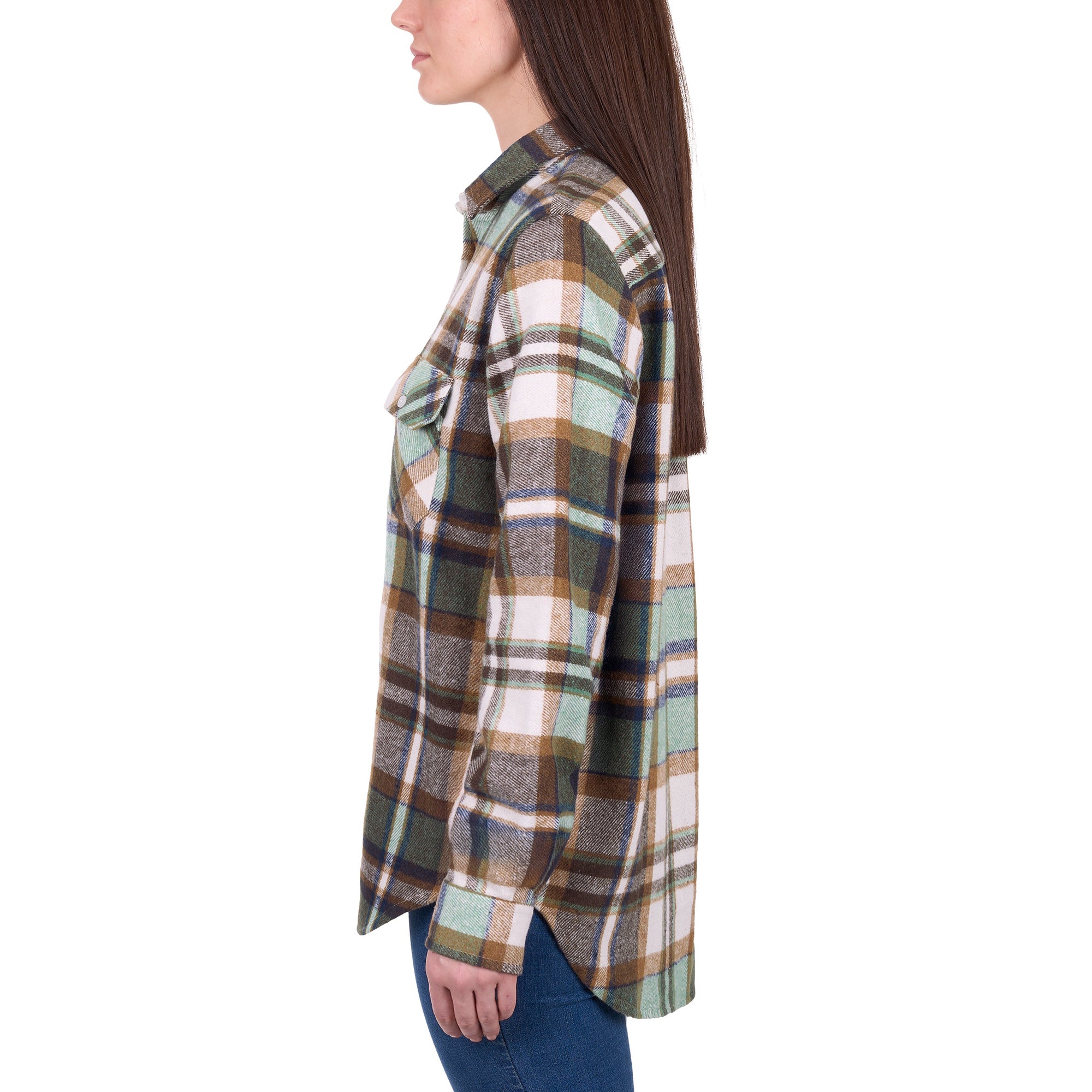 Hard Slog Womens Elle Thermal Long Sleeve Shirt
