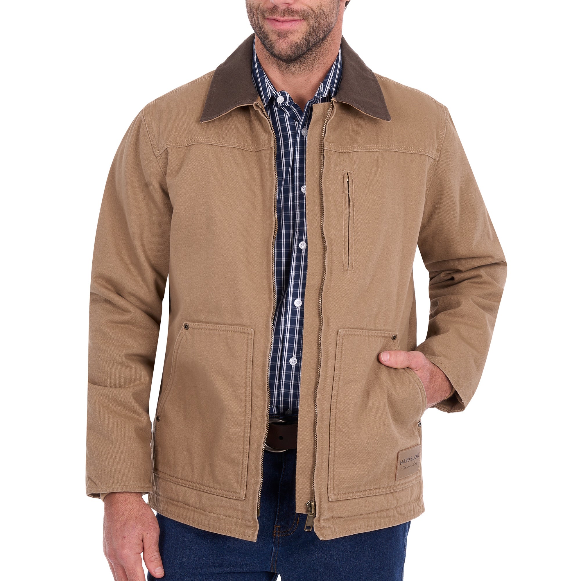Hard Slog Mens Canvas Jacket