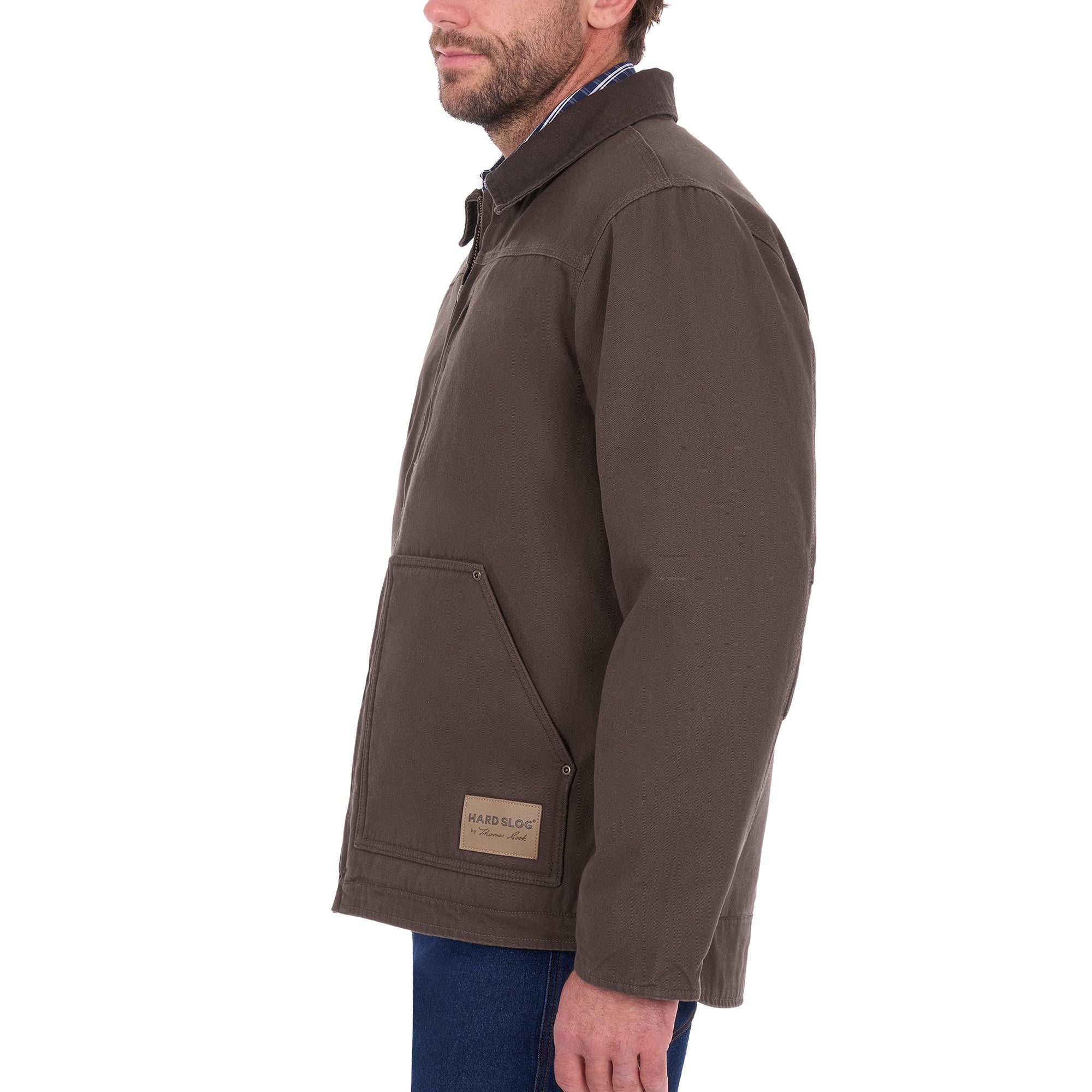 Hard Slog Mens Canvas Jacket