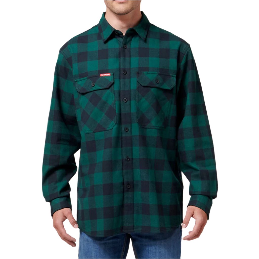 【HI FI FNK】Garette Checked Shirt Hard Yakka Women's Check Flannel Shirt Y08744 – Safety Wear