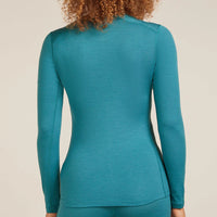 Icebreaker Womens Merino 200 Oasis Long Sleeve Crewe Thermal Top