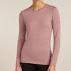 Icebreaker Womens Merino 200 Oasis Long Sleeve Crewe Thermal Top