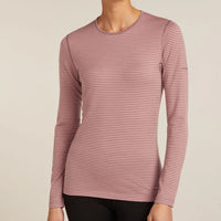 Icebreaker Womens Merino 200 Oasis Long Sleeve Crewe Thermal Top