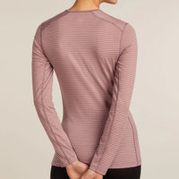 Icebreaker Womens Merino 200 Oasis Long Sleeve Crewe Thermal Top