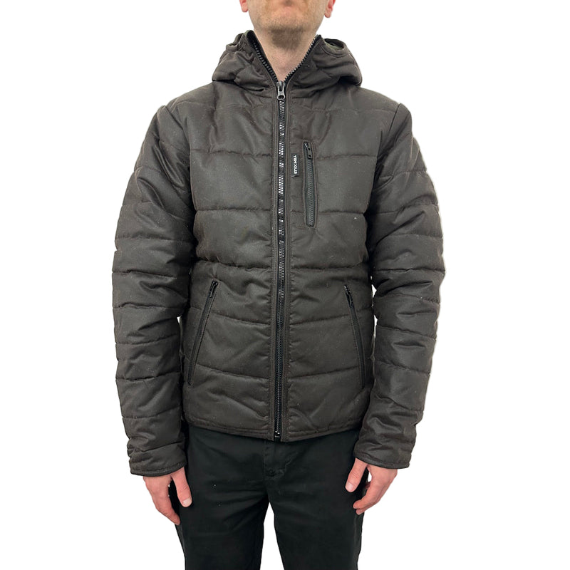 Man wearing Styx Mill Thermal Puffer Jacket