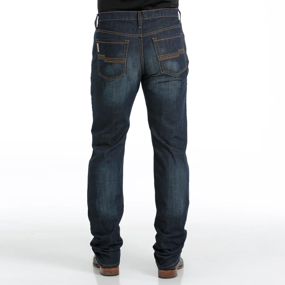 Cinch Mens Jesse Slim Mid Rise Straight Leg Jeans