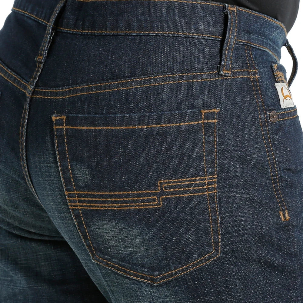 Cinch Mens Jesse Slim Mid Rise Straight Leg Jeans
