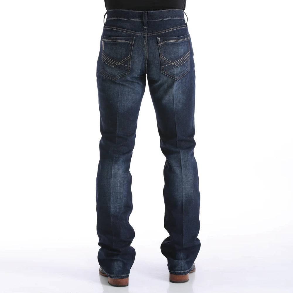 Cinch Mens Ian Slim Mid Rise Boot Cut Jeans