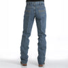 Cinch Mens Silver Label Mid Rise Slim Straight Leg Rigid Jeans