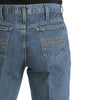 Cinch Mens Silver Label Mid Rise Slim Straight Leg Rigid Jeans