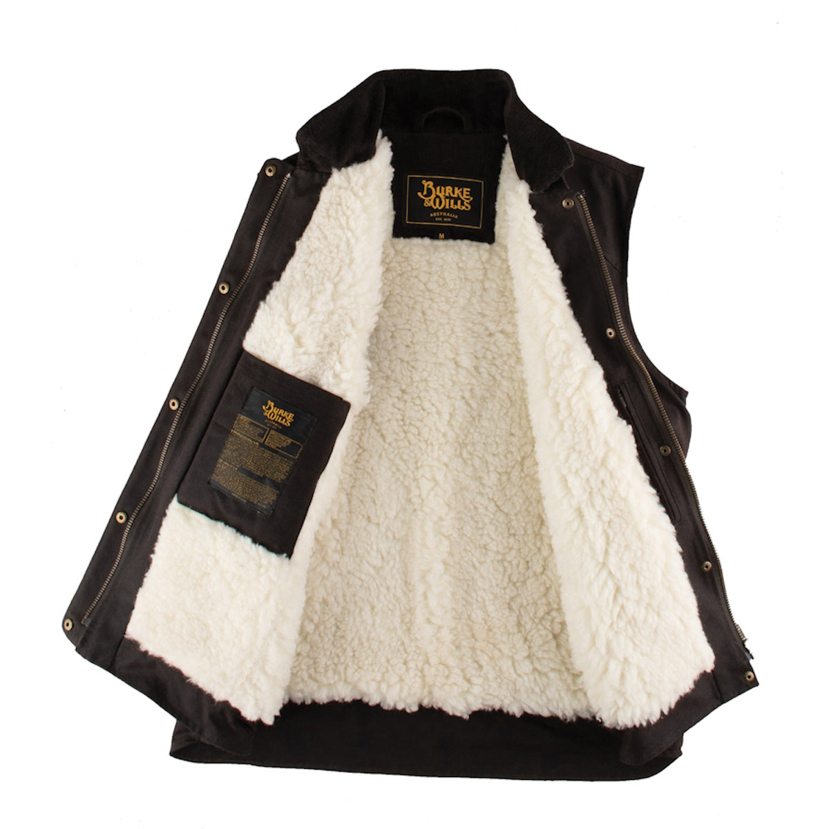 Burke and Wills Mens Derwent Oilskin Vest – Allgoods