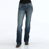 Cinch Womens Ada Mid Rise Relaxed Fit Boot Cut Stretch Jeans