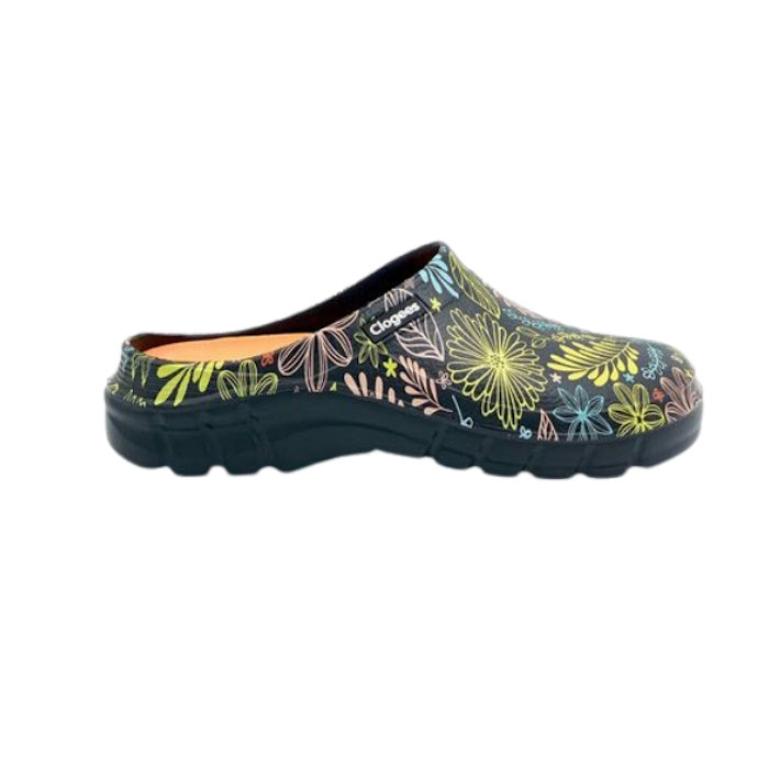 Clogees Womens Garden Clog in Native Flowers