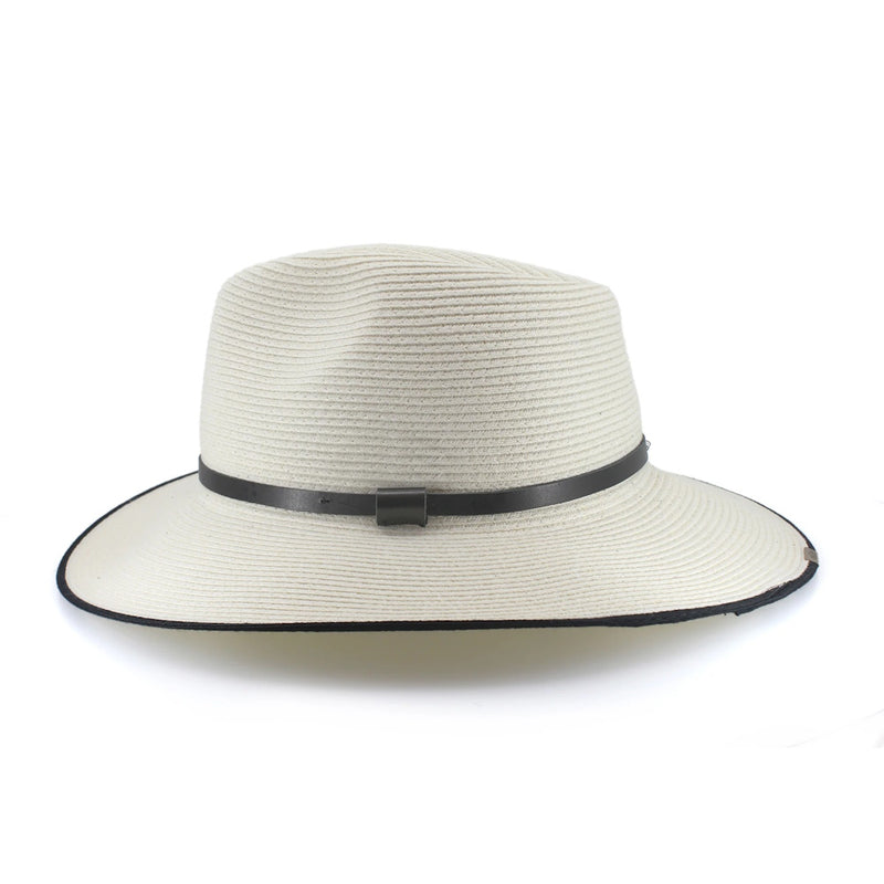 Side of Ivory Oogee Bowman River Fedora