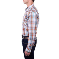 Side of Pure Western Men's Axel Long Sleeve Shirt