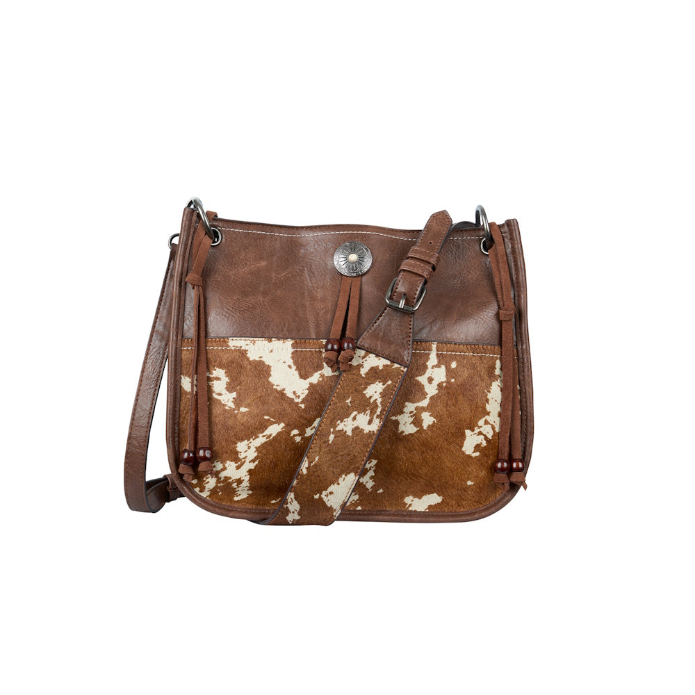 Front of Tan Pure Western Corrine Bag